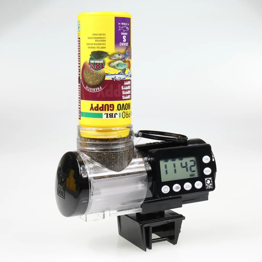 JBL ProNovo AutoFood - Sort Foderautomat til akvariefisk
